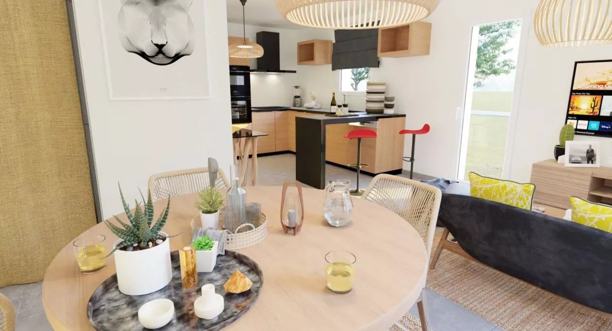 Image 4 Projet de construction d'une maison 51 m² avec terrain à TOUVRE (16)