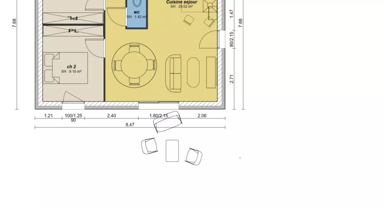 Image 5 Projet de construction d'une maison 51 m² avec terrain à TOUVRE (16)