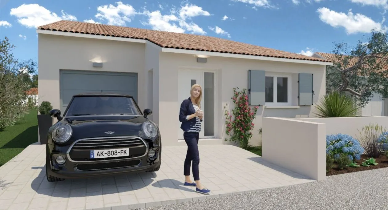 Image 1 Projet de construction d'une maison 107 m² avec terrain à PERIGNY (17)