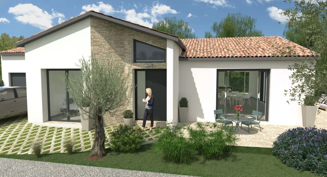 Image 2 Projet de construction d'une maison 110 m² avec terrain à SAINTE-SOULLE (17)