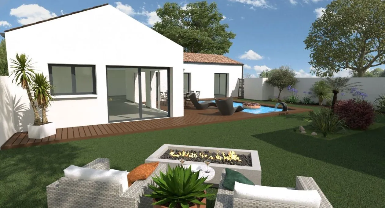 Image 1 Projet de construction d'une maison 4 chambres avec terrain à AYTRE (17)