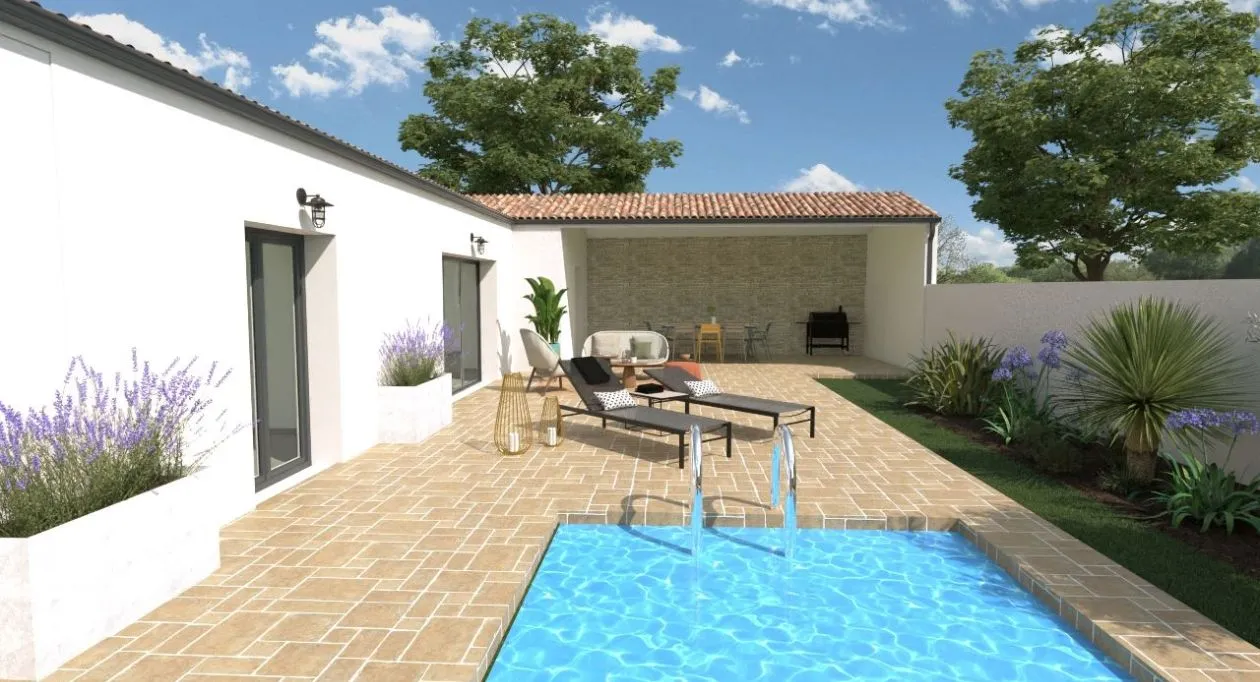 Image 1 Projet de construction d'une maison 125 m² avec terrain à NIEUL-SUR-MER (17)