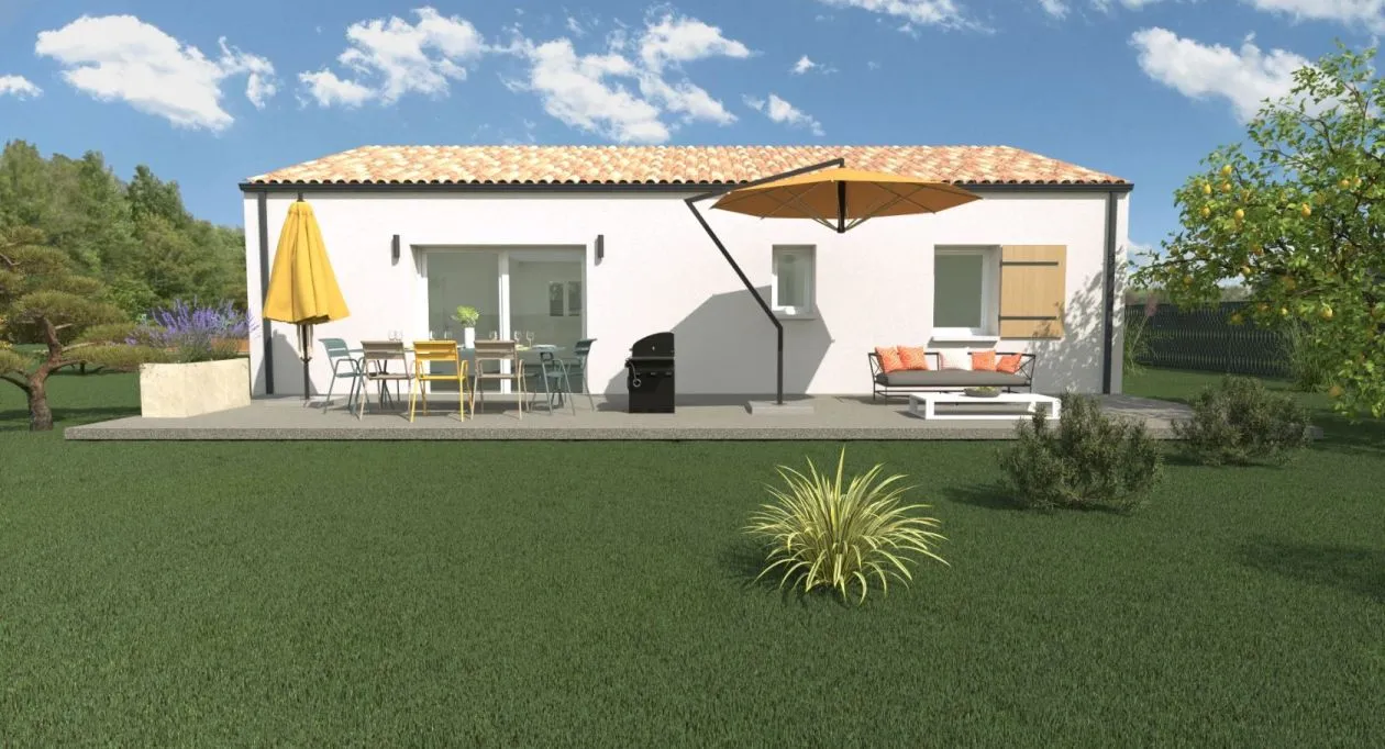 Image 1 Projet de construction d'une maison 81 m² avec terrain à LA COURONNE (16)