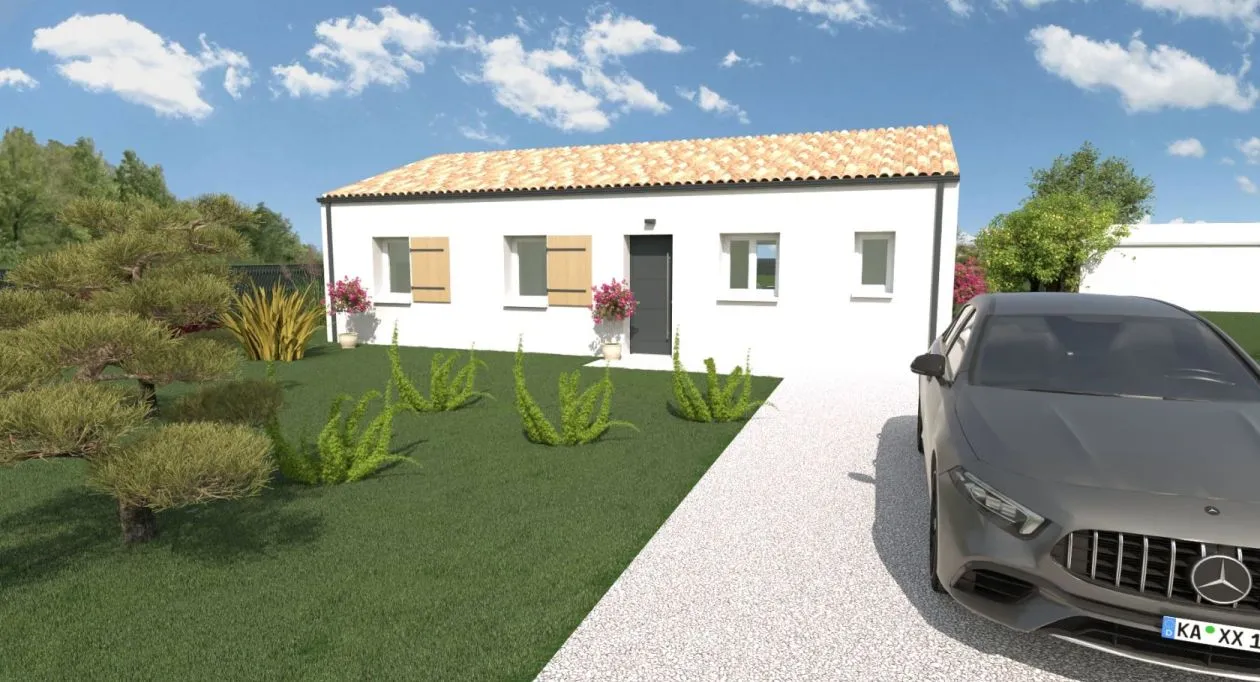 Image 2 Projet de construction d'une maison 81 m² avec terrain à LA COURONNE (16)