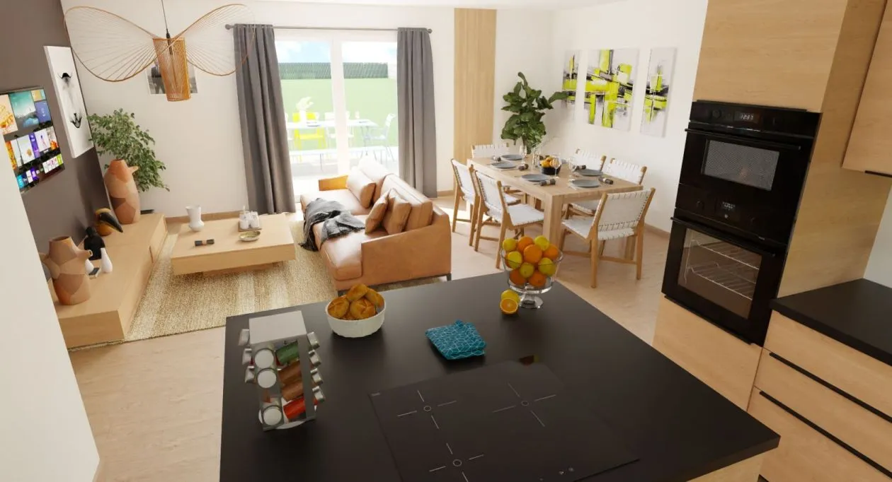 Image 3 Projet de construction d'une maison 81 m² avec terrain à LA COURONNE (16)