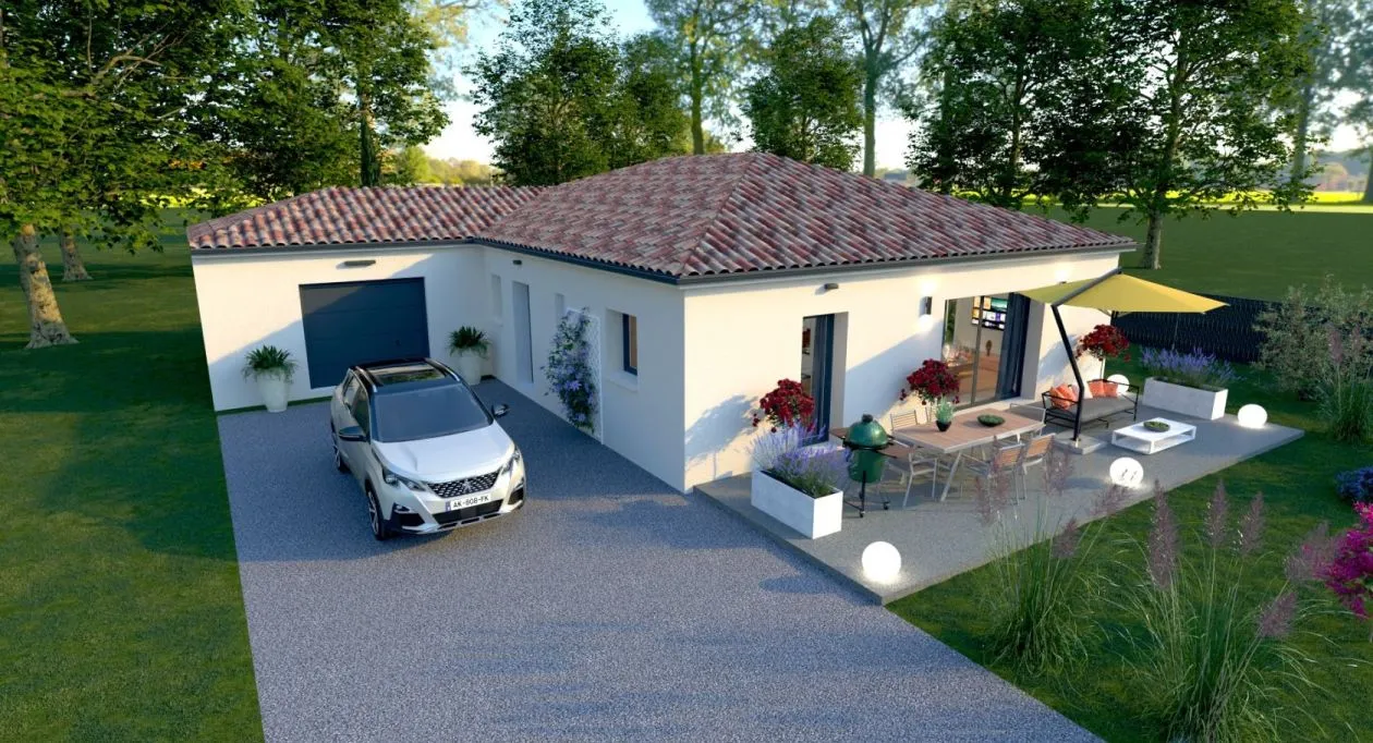 Image 2 Projet de construction d'une maison 128 m² avec terrain à SOYAUX (16)