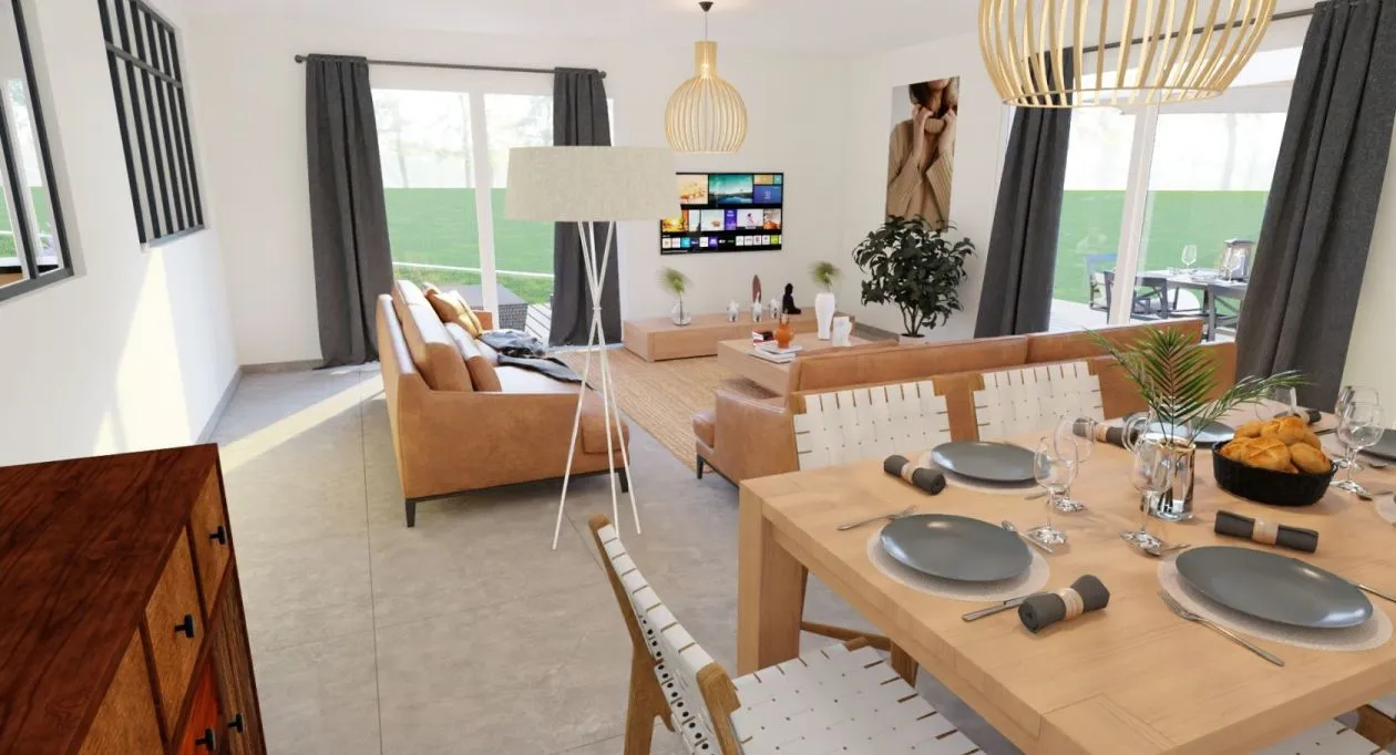 Image 3 Projet de construction d'une maison 128 m² avec terrain à SOYAUX (16)