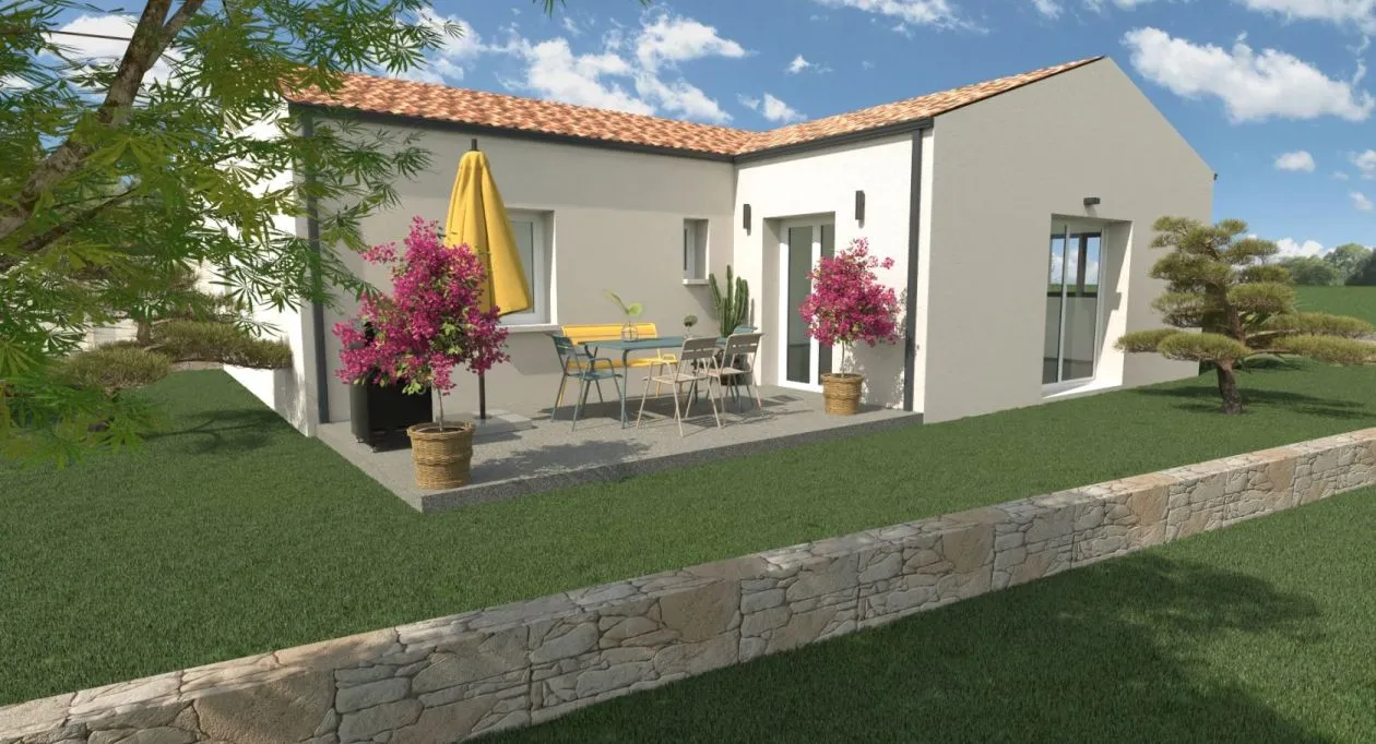 Image 1 Projet de construction d'une maison 82 m² avec terrain à COGNAC (16)