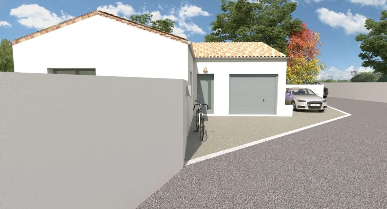 Image 2 Projet de construction d'une maison moderne avec terrain à ANDILLY (17)