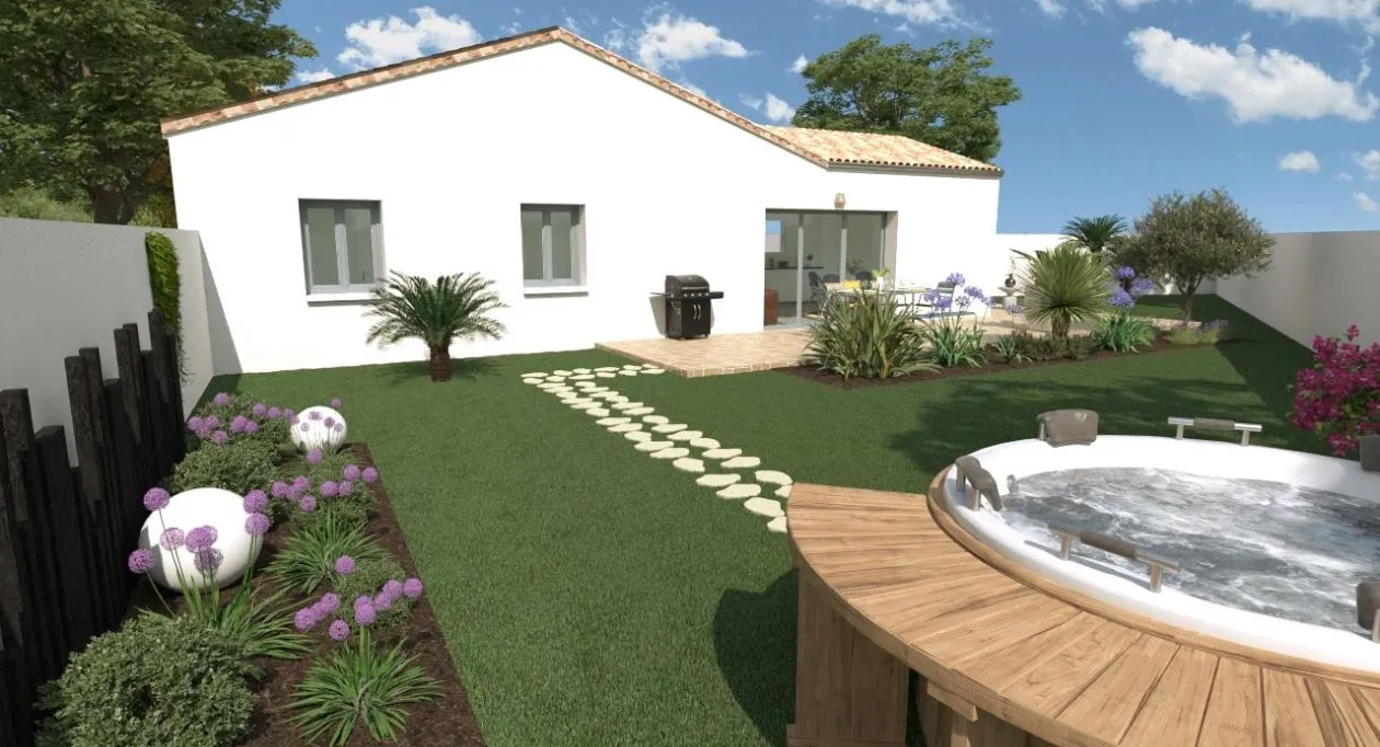 Image 4 Projet de construction d'une maison moderne avec terrain à ANDILLY (17)