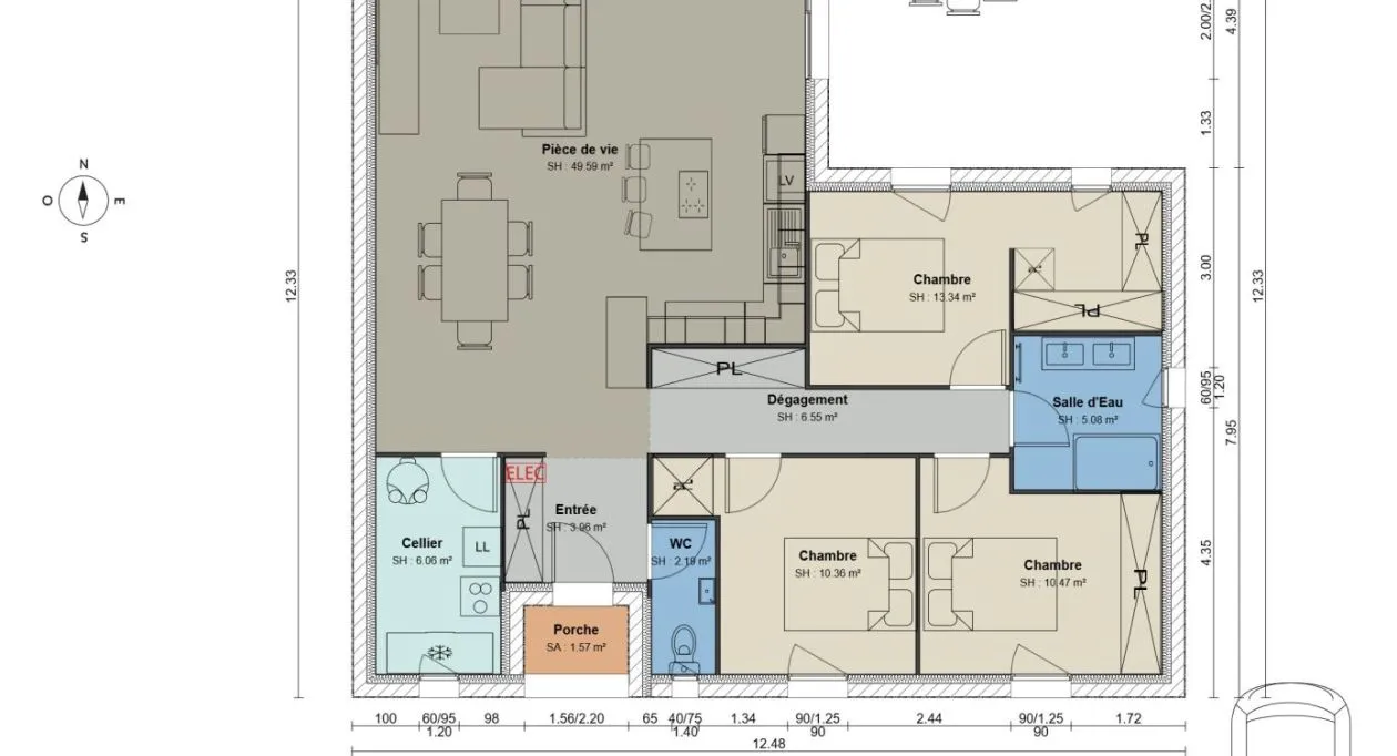 Image 7 Projet de construction d'une maison 107 m² avec terrain à SAINT-YRIEIX-SUR-CHARENTE (16)