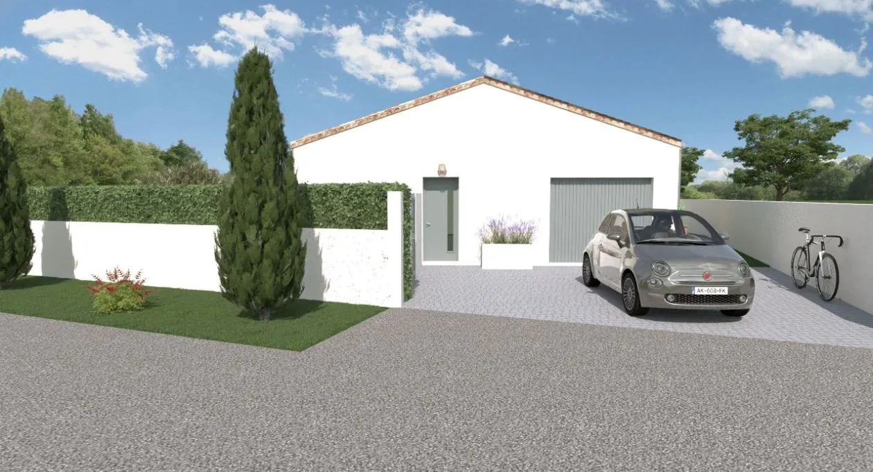 Image 2 Projet de construction d'une maison 90 m² avec terrain à LE THOU (17)