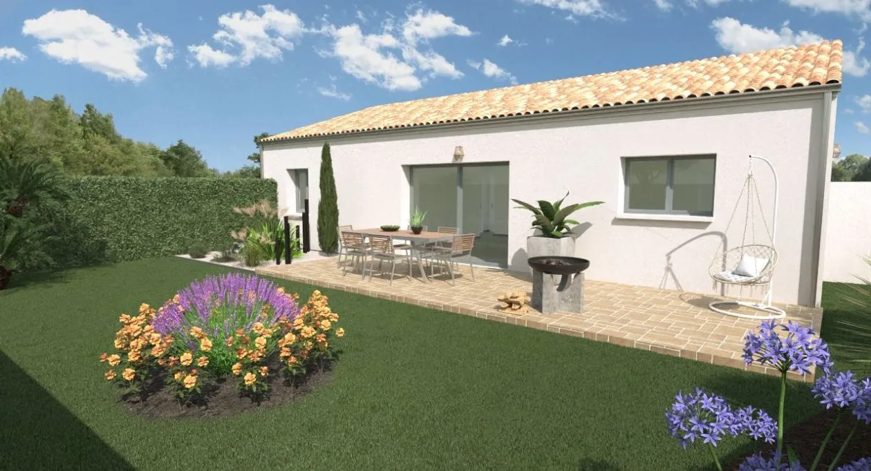 Image 3 Projet de construction d'une maison 90 m² avec terrain à LE THOU (17)