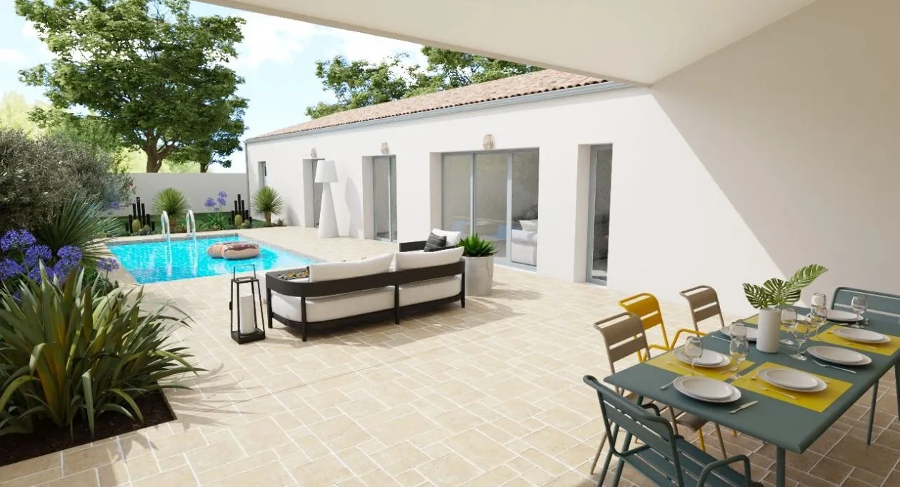 Image 1 Projet de construction d'une maison 112 m² avec terrain à NIEUL-SUR-MER (17)