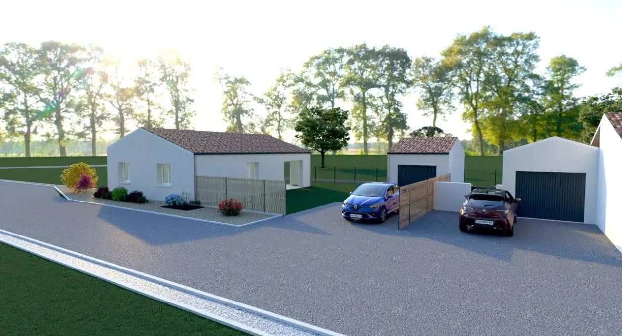 Image 1 Projet de construction d'une maison 86 m² avec terrain à ETAULES (17)