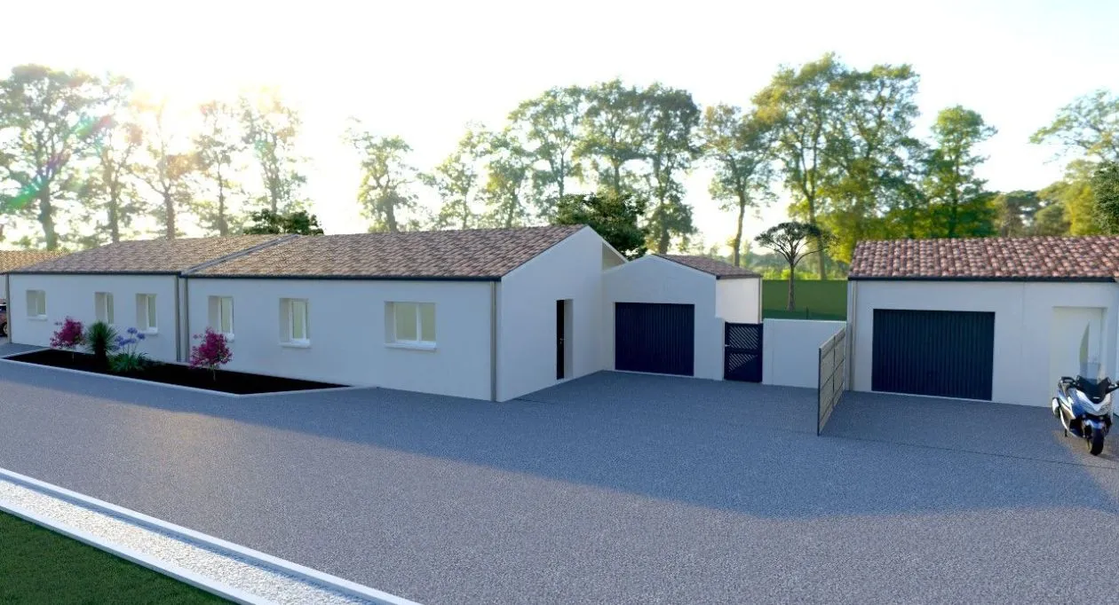 Image 1 Projet de construction d'une maison 85 m² avec terrain à ETAULES (17)