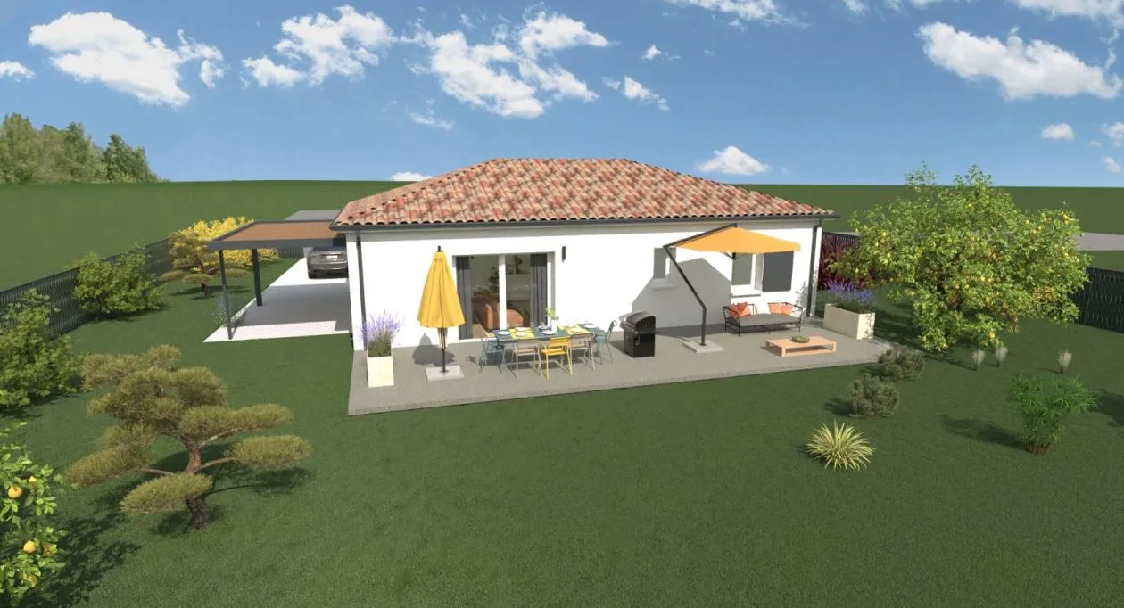 Image 1 Projet de construction d'une maison 82 m² avec terrain à ROULLET-SAINT-ESTEPHE (16)