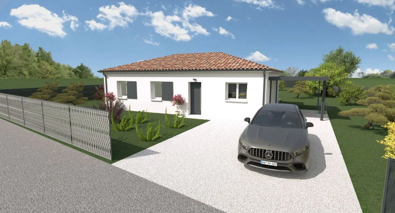 Image 2 Projet de construction d'une maison 82 m² avec terrain à ROULLET-SAINT-ESTEPHE (16)