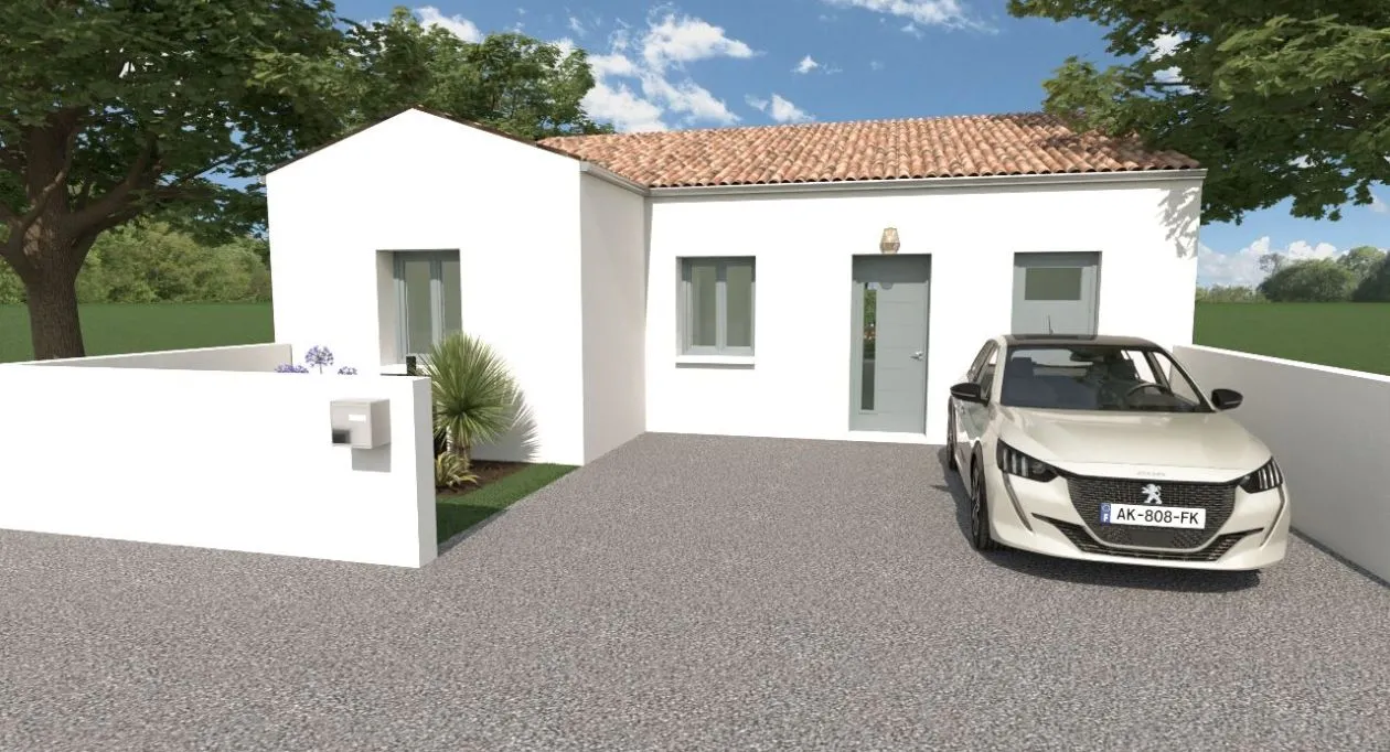 Image 1 Projet de construction d'une maison 85 m² avec terrain à LA JARRIE (17)