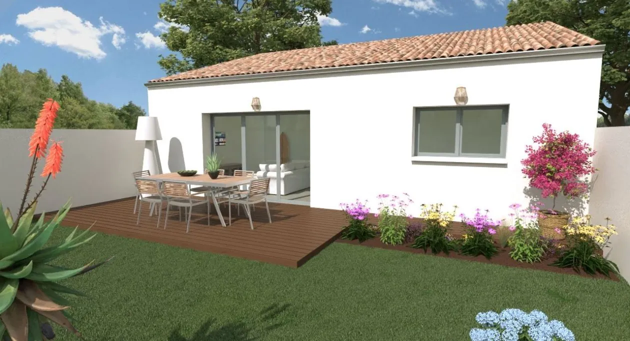 Image 2 Projet de construction d'une maison 85 m² avec terrain à LA JARRIE (17)