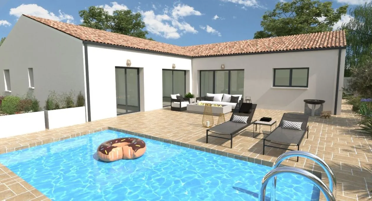 Image 2 Projet de construction d'une maison 130 m² avec terrain à LA JARRIE (17)