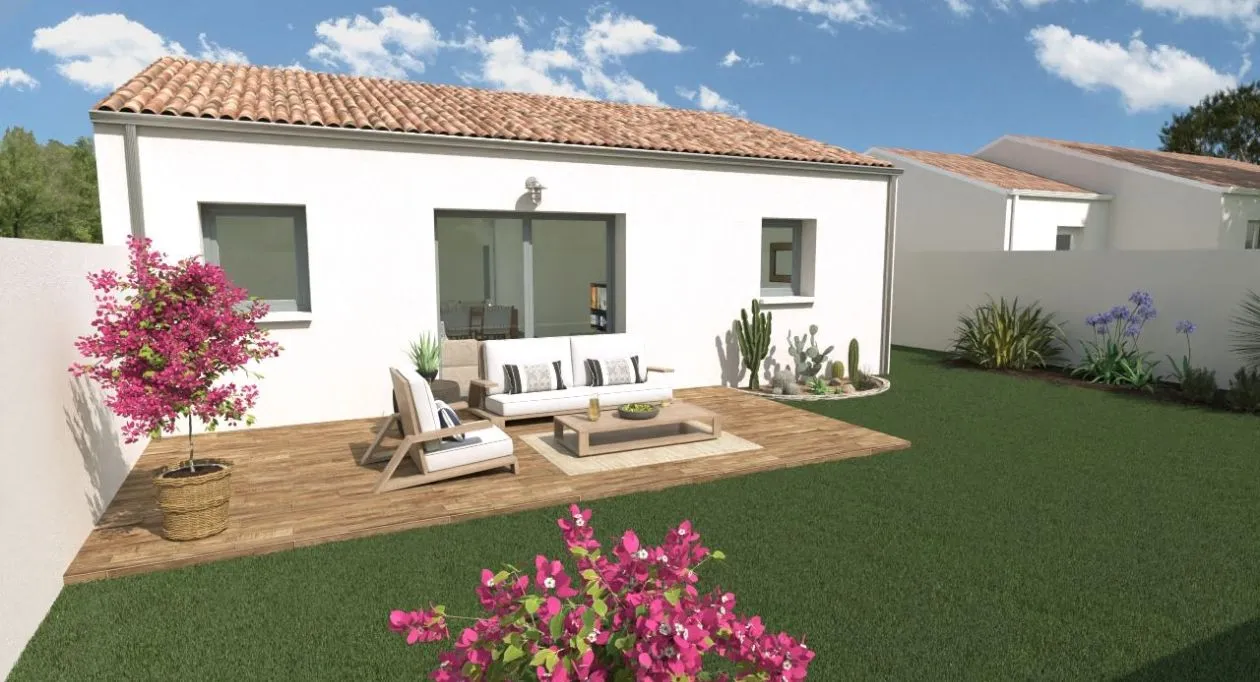 Image 1 Projet de construction d'une maison 60 m² avec terrain à SAINT-JEAN-DE-LIVERSAY (17)