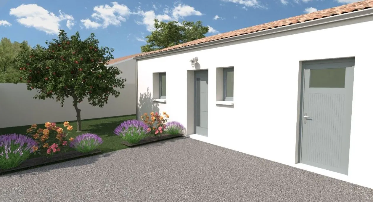 Image 2 Projet de construction d'une maison 60 m² avec terrain à SAINT-JEAN-DE-LIVERSAY (17)