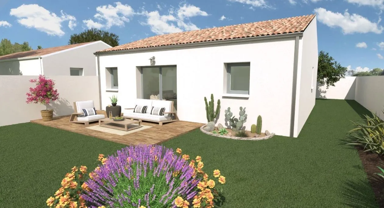 Image 4 Projet de construction d'une maison 60 m² avec terrain à SAINT-JEAN-DE-LIVERSAY (17)