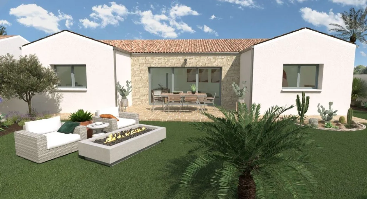 Image 1 Projet de construction d'une maison 90 m² avec terrain à LA JARRIE (17)