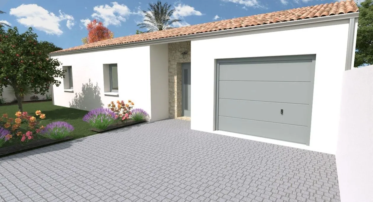 Image 2 Projet de construction d'une maison 90 m² avec terrain à LA JARRIE (17)