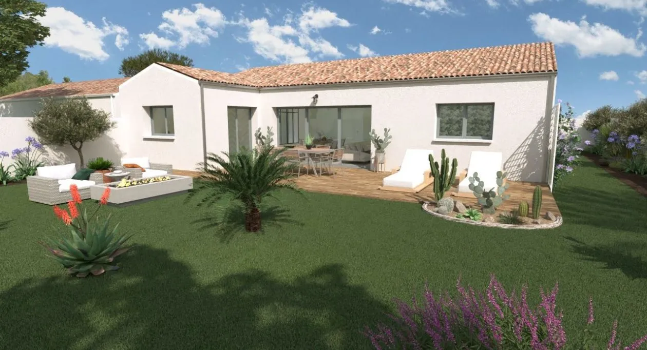 Image 1 Projet de construction d'une maison 99 m² avec terrain à SAINTE-SOULLE (17)