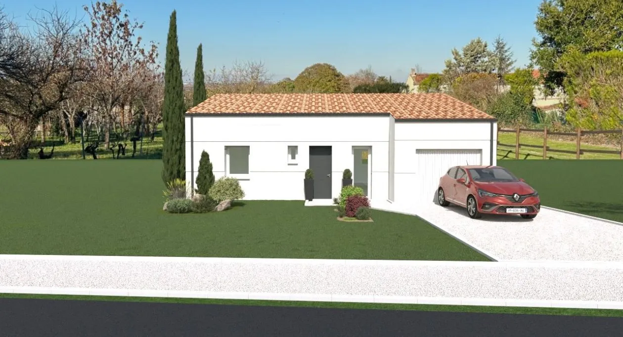 Image 1 Projet de construction d'une maison 75 m² avec terrain à AUTHON-EBEON (17)