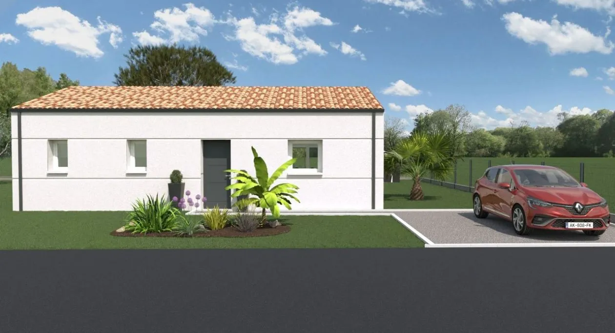 Image 1 Projet de construction d'une maison 65 m² avec terrain à SAINTES (17)