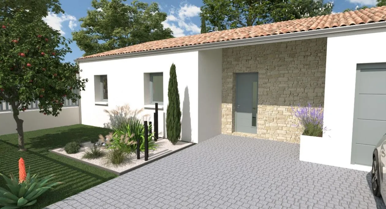 Image 3 Projet de construction d'une maison 90 m² avec terrain à SAINT-GEORGES-DES-COTEAUX (17)