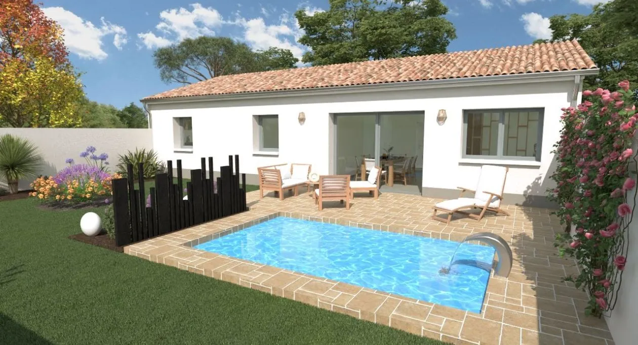 Image 1 Projet de construction d'une maison 86 m² avec terrain à MONTROY (17)