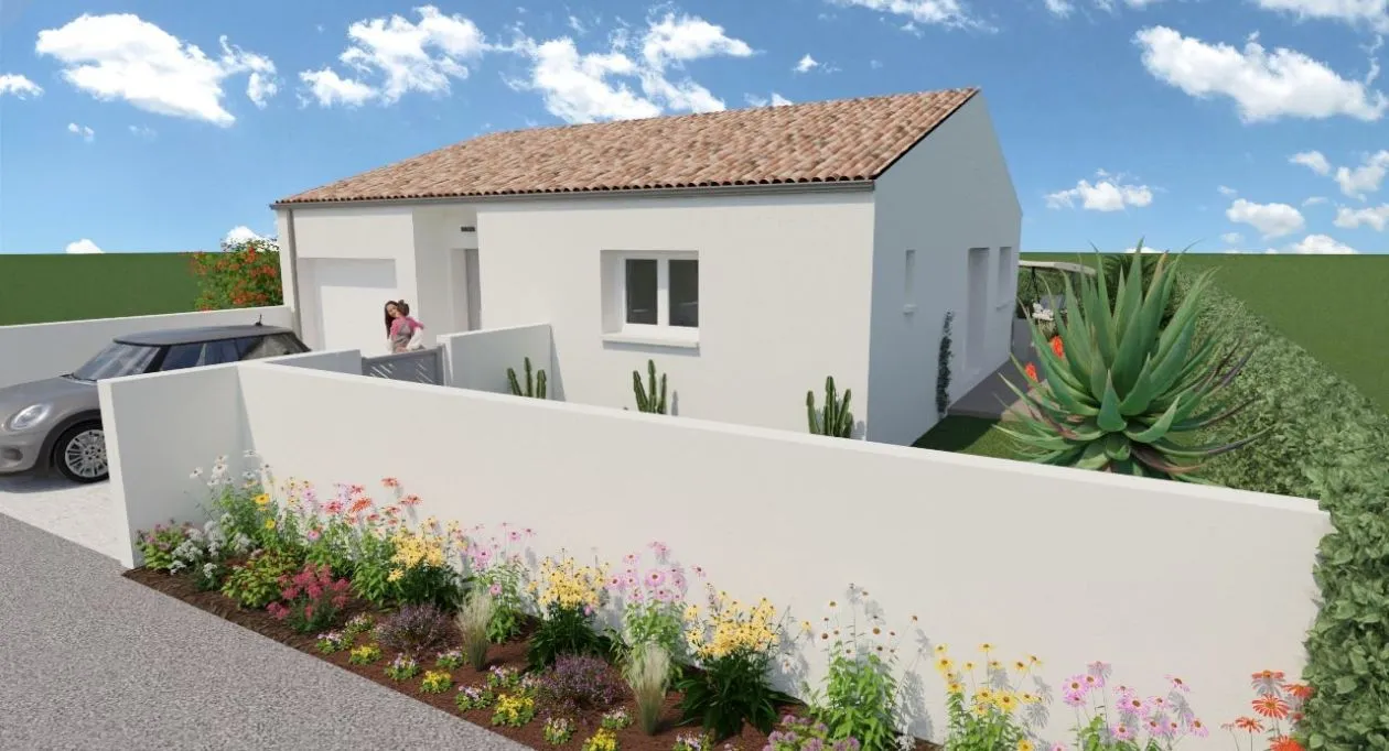 Image 2 Projet de construction d'une maison 65 m² avec terrain à LA JARRIE (17)