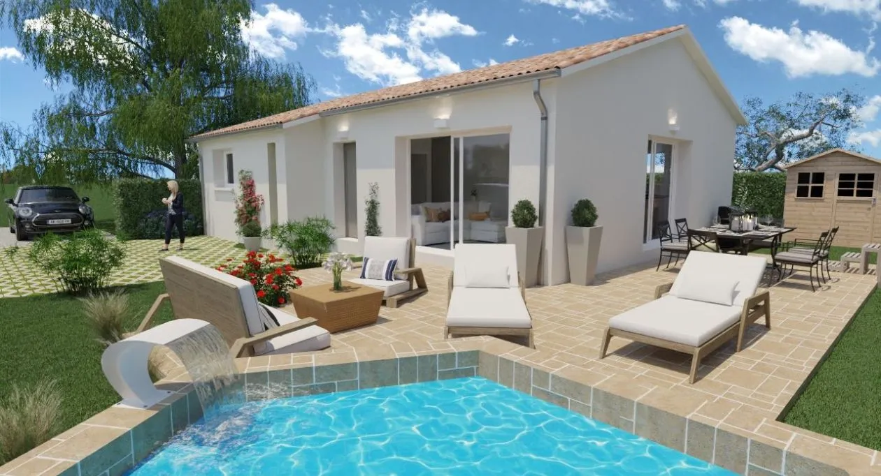 Image 1 Projet de construction d'une maison 80 m² avec terrain à SURGERES (17)