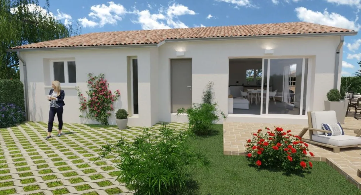 Image 2 Projet de construction d'une maison 80 m² avec terrain à SURGERES (17)