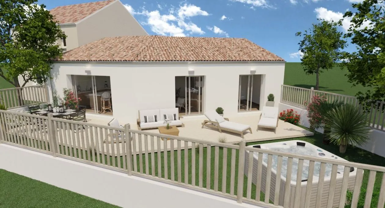 Image 1 Projet de construction d'une maison 70 m² avec terrain à VERINES (17)