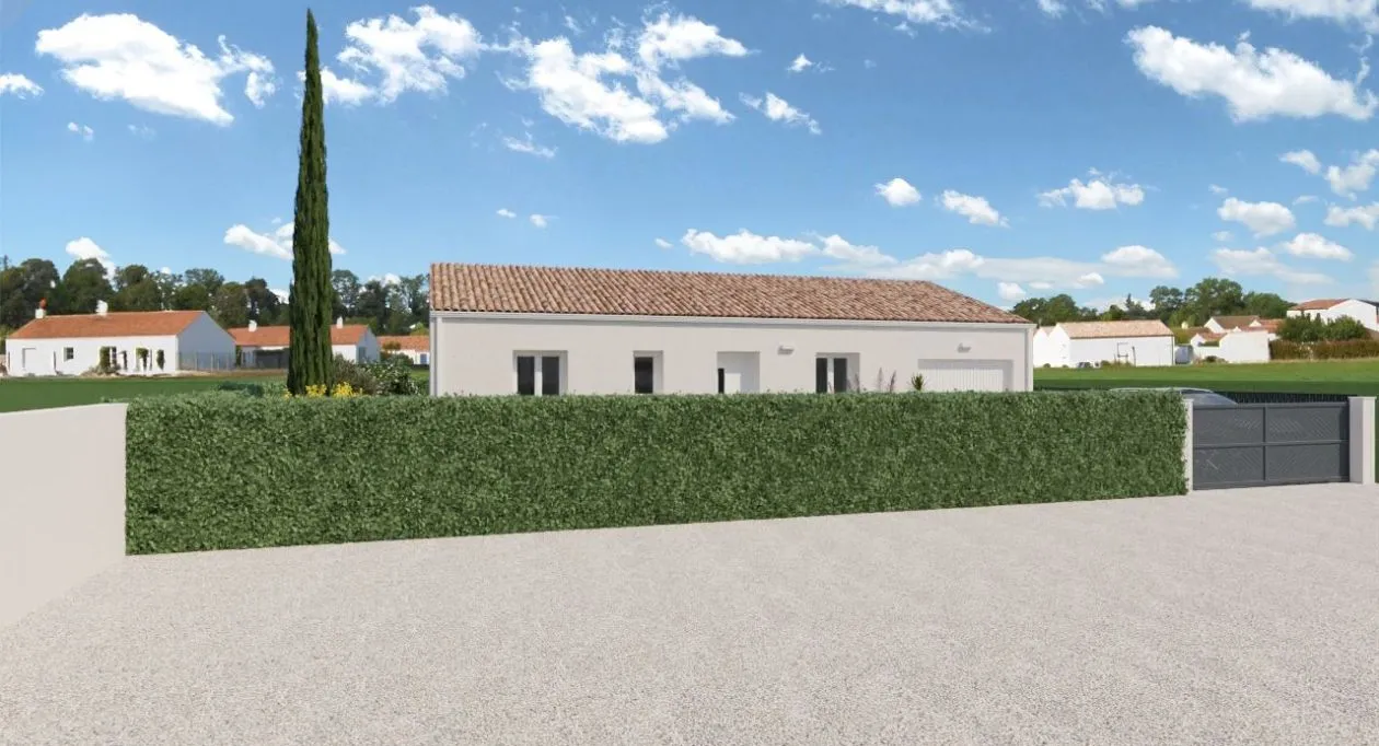 Image 1 Projet de construction d'une maison 72 m² avec terrain à JONZAC (17)