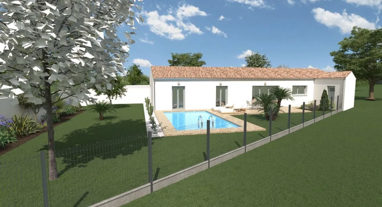 Image 1 Projet de construction d'une maison 103 m² avec terrain à ARDILLIERES (17)