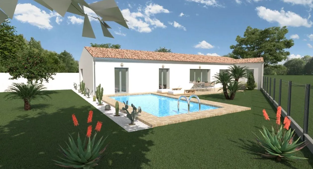 Image 4 Projet de construction d'une maison 103 m² avec terrain à ARDILLIERES (17)