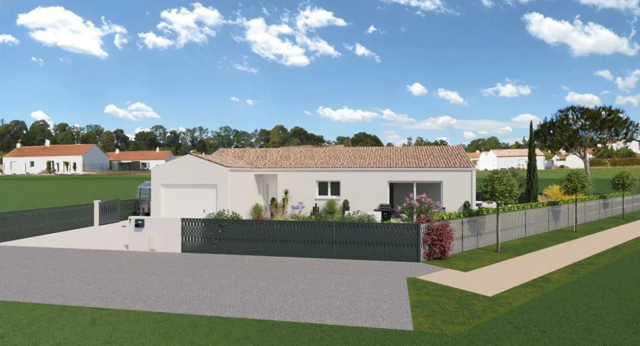 Image 1 Projet de construction d'une maison 105 m² avec terrain à SAINT-AUGUSTIN (17)