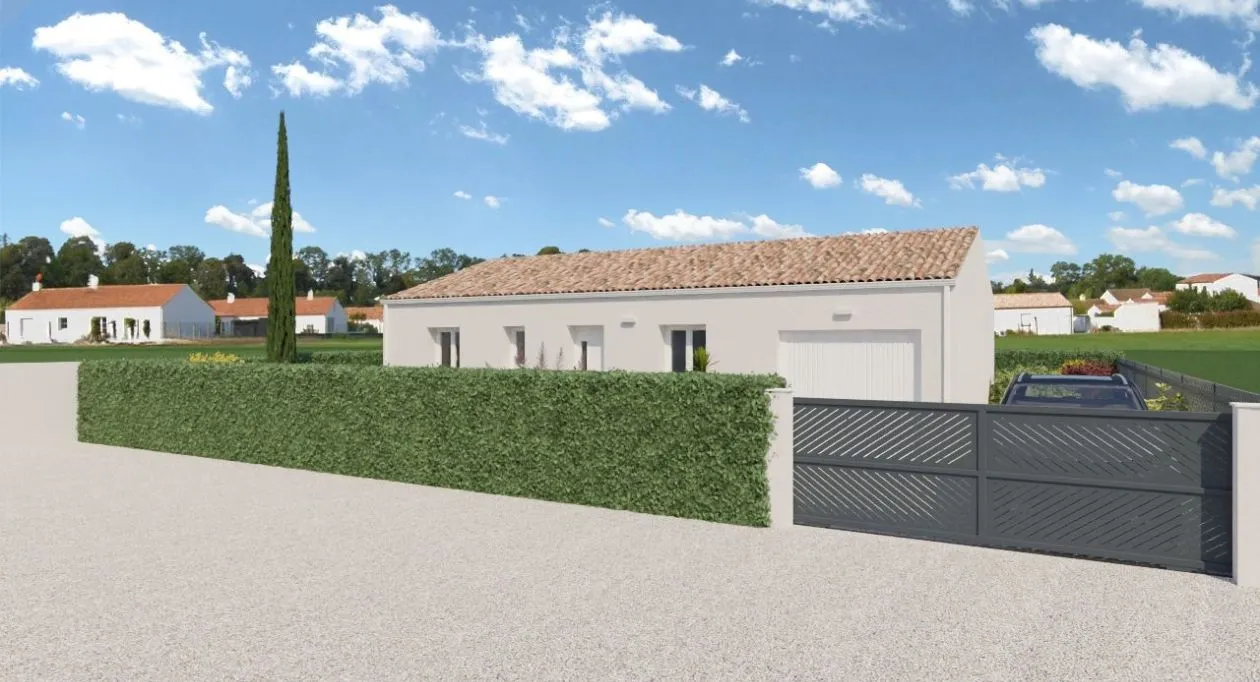 Image 2 Projet de construction d'une maison 72 m² avec terrain à JONZAC (17)