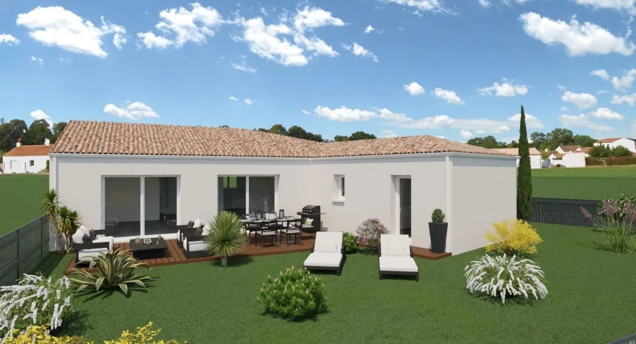 Image 1 Projet de construction d'une maison 105 m² avec terrain à SAINT-AUGUSTIN (17)