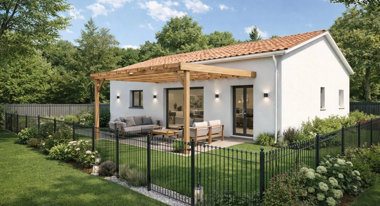 Image 2 Projet de construction d'une maison 88.83 m² avec terrain à PISANY (17)