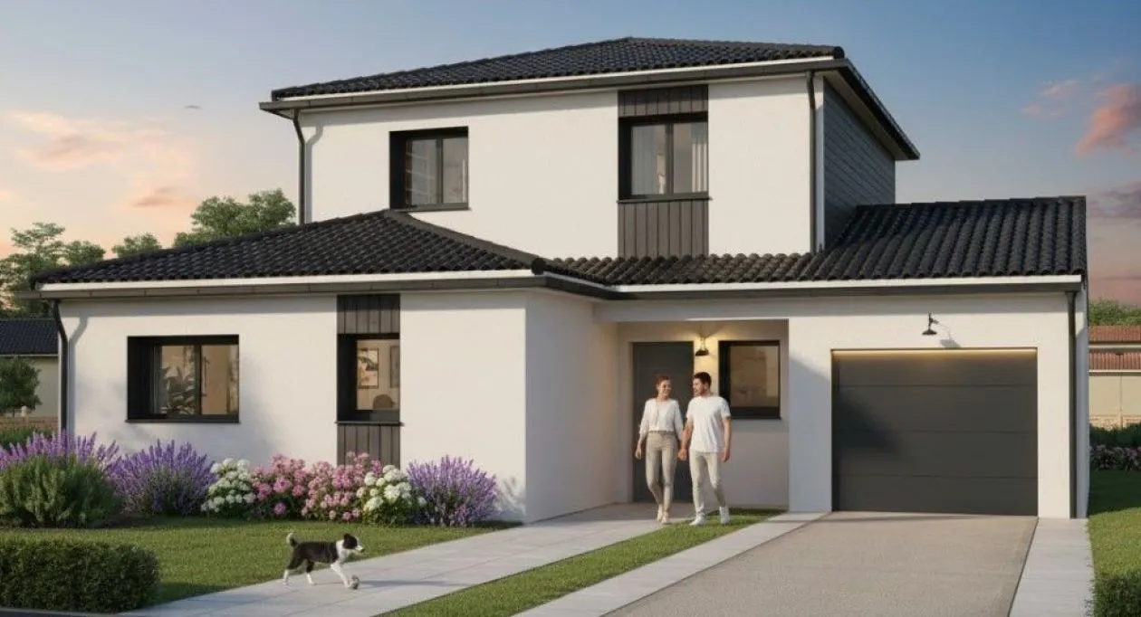 Image 1 Projet de construction d'une maison 0 m² avec terrain à THAIMS (17)