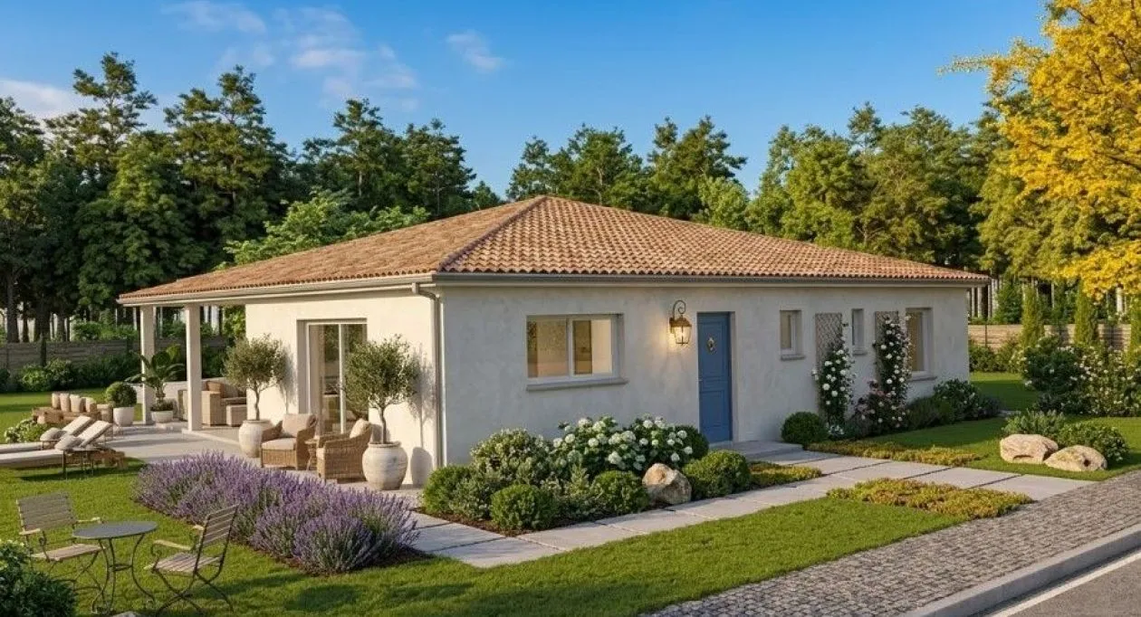 Image 1 Projet de construction d'une maison 0 m² avec terrain à SAINT-PORCHAIRE (17)