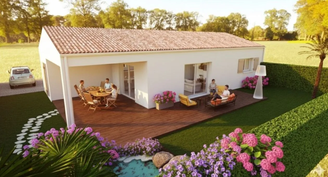 Image 1 Projet de construction d'une maison 0 m² avec terrain à SAINT-GEORGES-DES-COTEAUX (17)