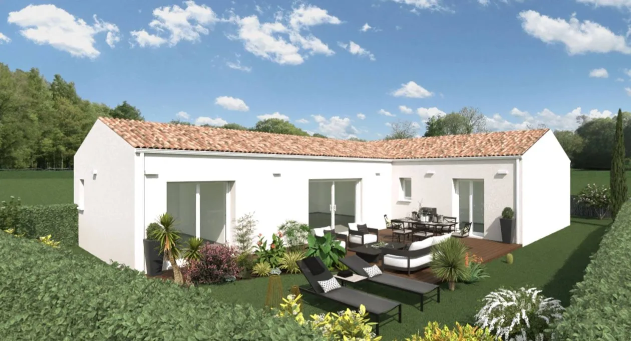 Image 1 Projet de construction d'une maison 106 m² avec terrain à VAUX-SUR-MER (17)